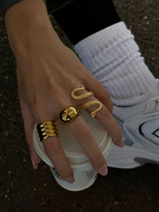 Everyday Chunky Ring (Gold Plated)