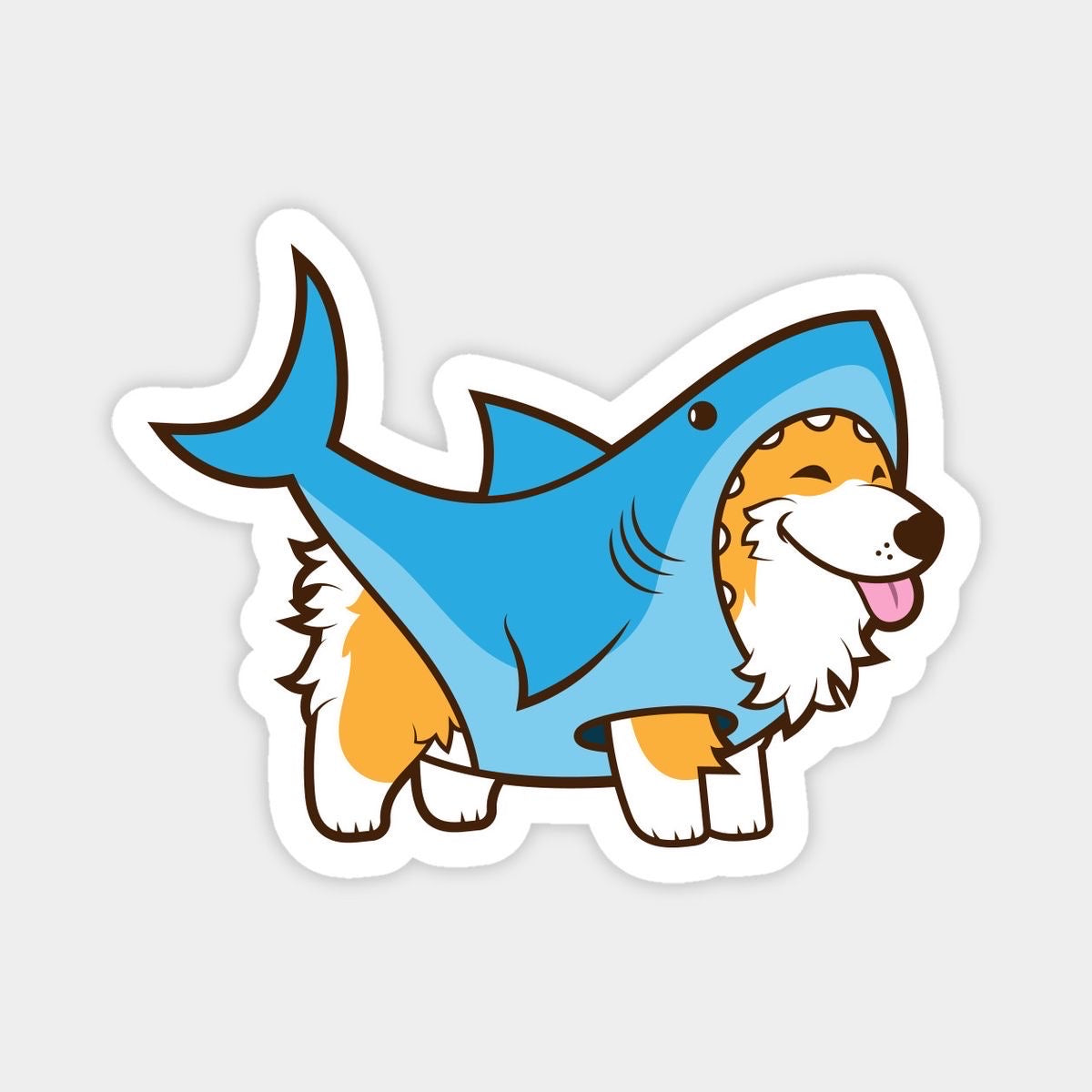 Silly Puppy Sticker