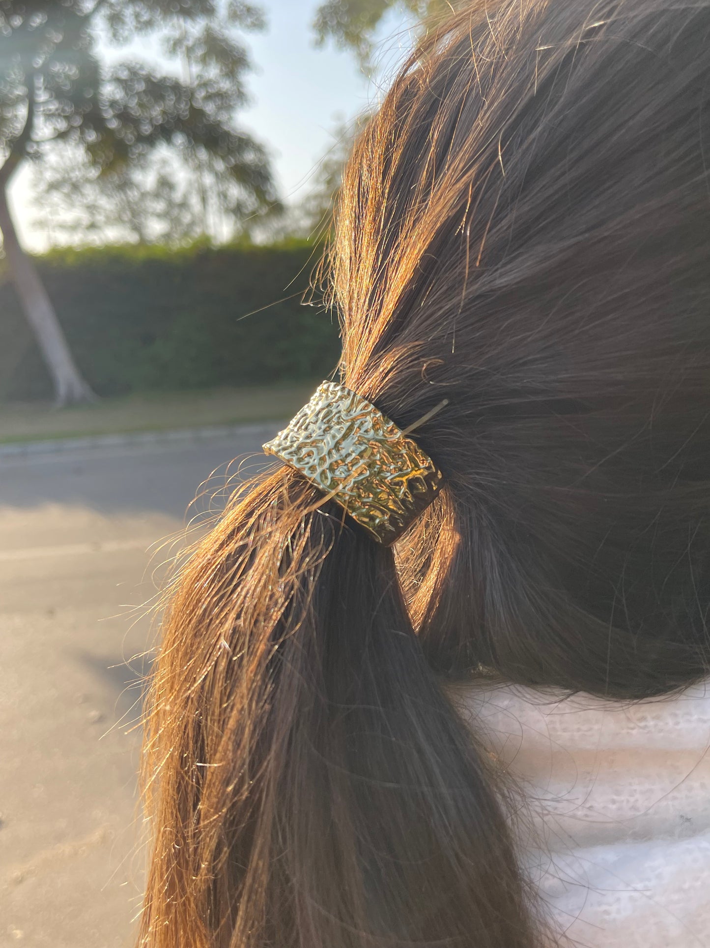 Chunky Gold Hair Tie 2.0