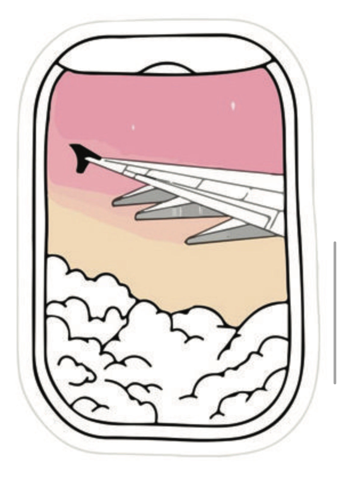 Airplane Lovin ✈️🫶🏼- Sticker