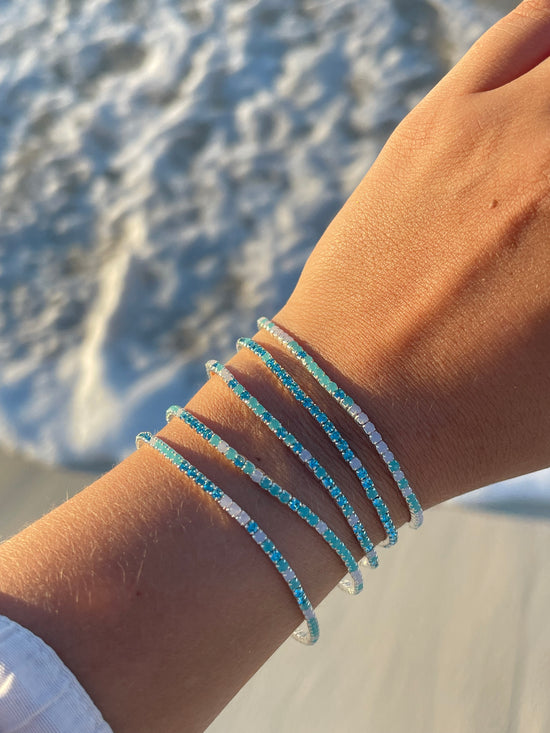 Stretchy Tennis Bracelets (Sold in Ones)