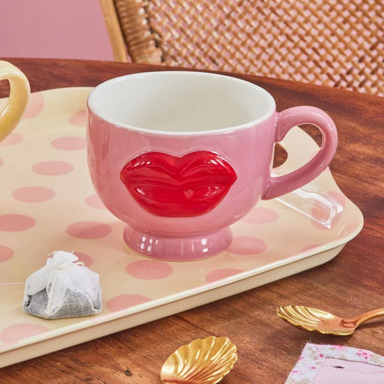 Sassy Lips Pink Mug