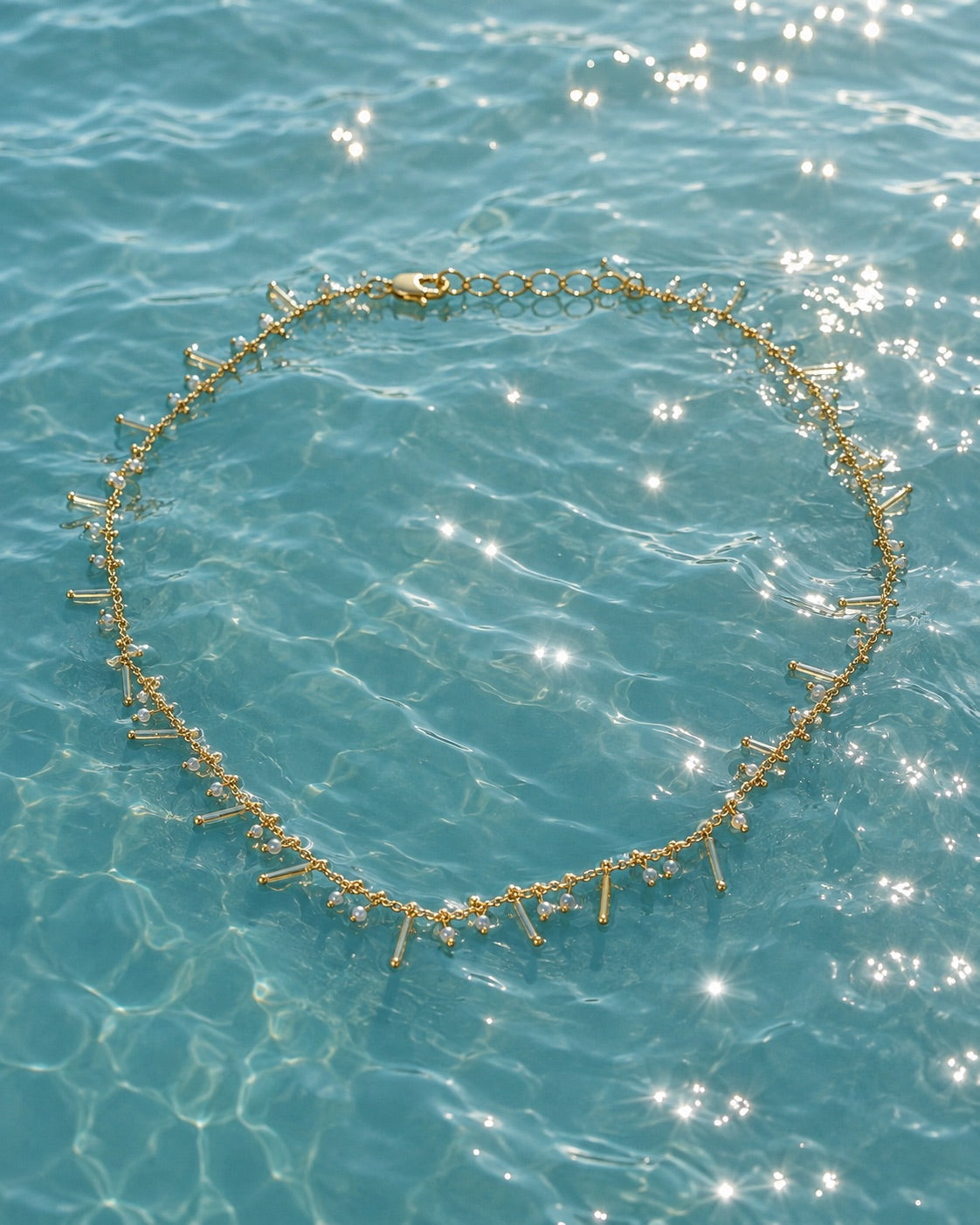 crystal choker 2.0 (gold plated)