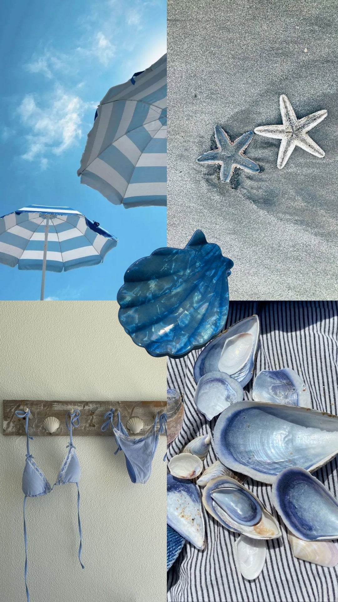Summer Sea Claw Clip