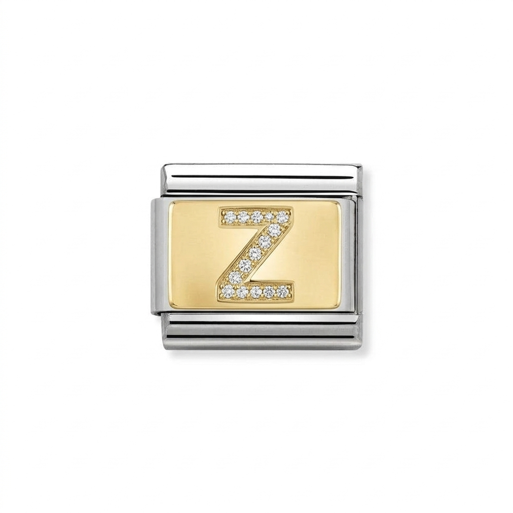 Crystal Letter - Italian Charm