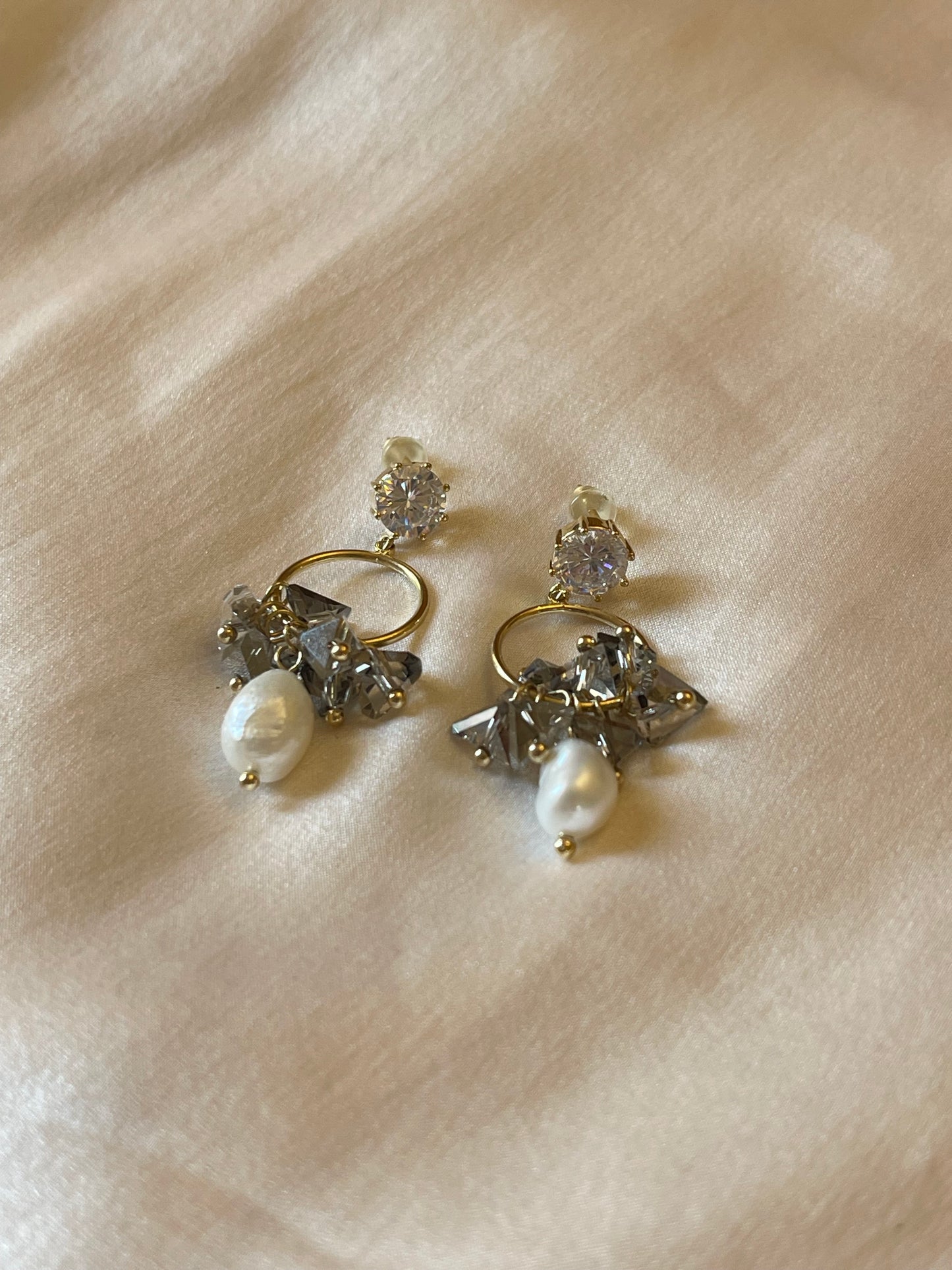 Crystal Dangle Earrings
