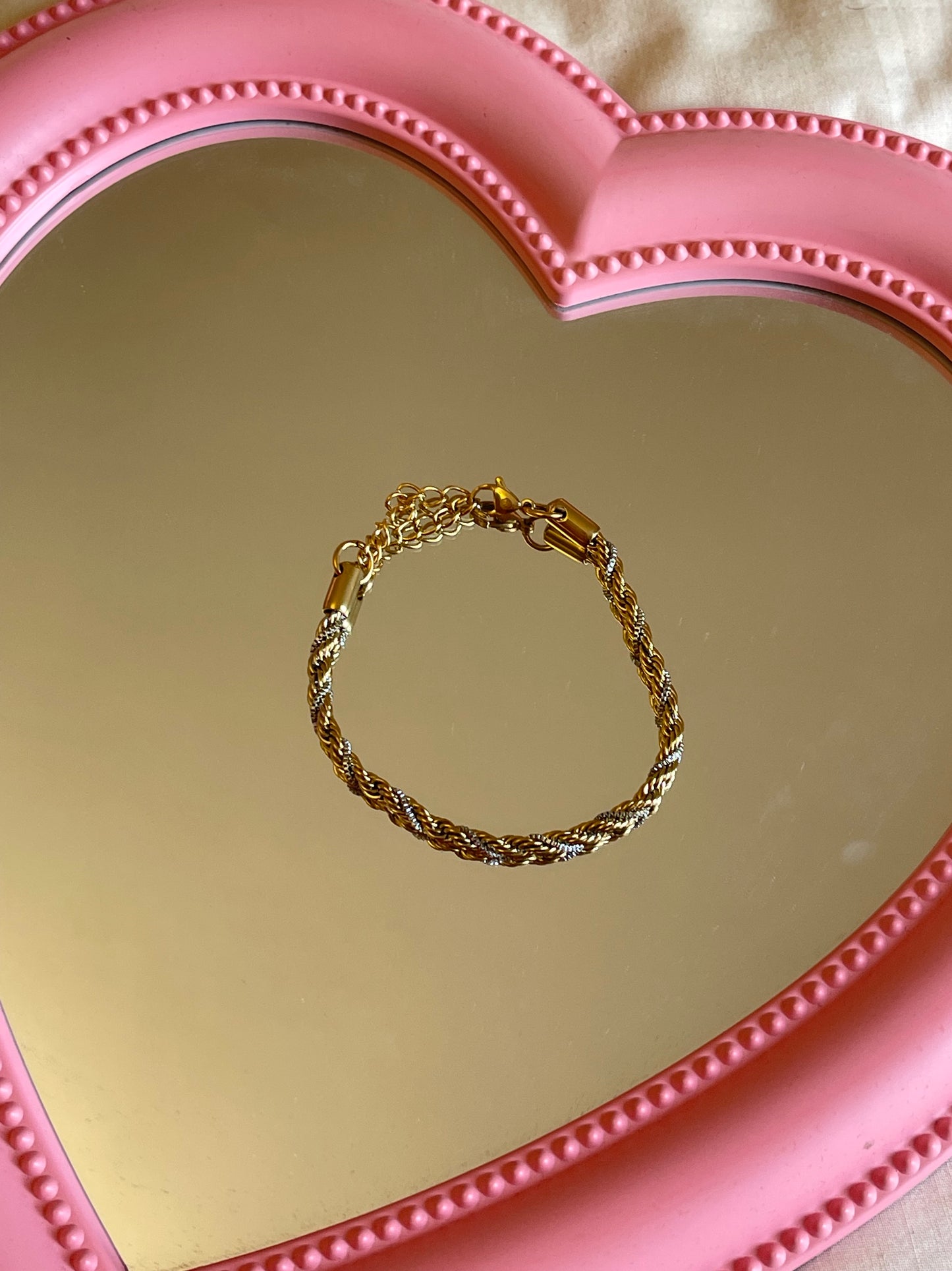 Mixed Twisted Bracelet (Stainless Steel)