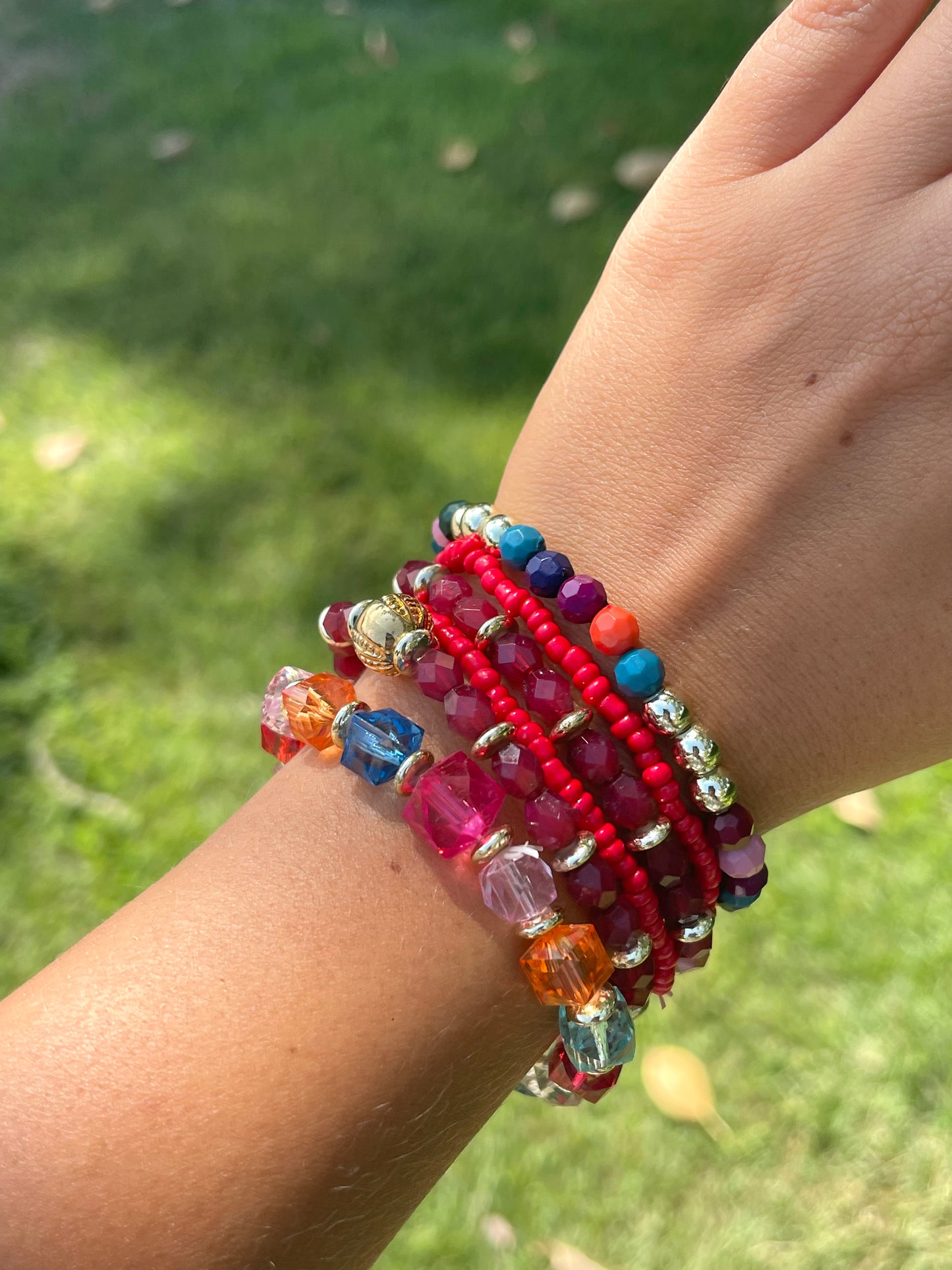 Colorful Layered Bracelets 2.0