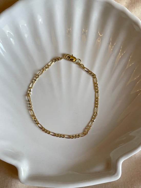 Minimal Chain Bracelet 2.0 (Gold Plated)