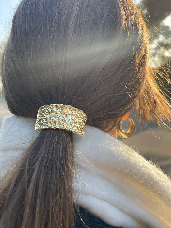 Chunky Gold Hair Tie 2.0