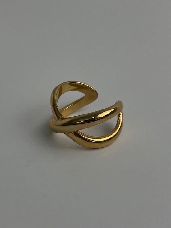 Infinity Chunky Ring (Stainless Steel)