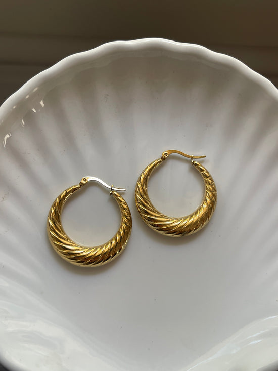 Chunky Hoop 2.0- Gold Plated