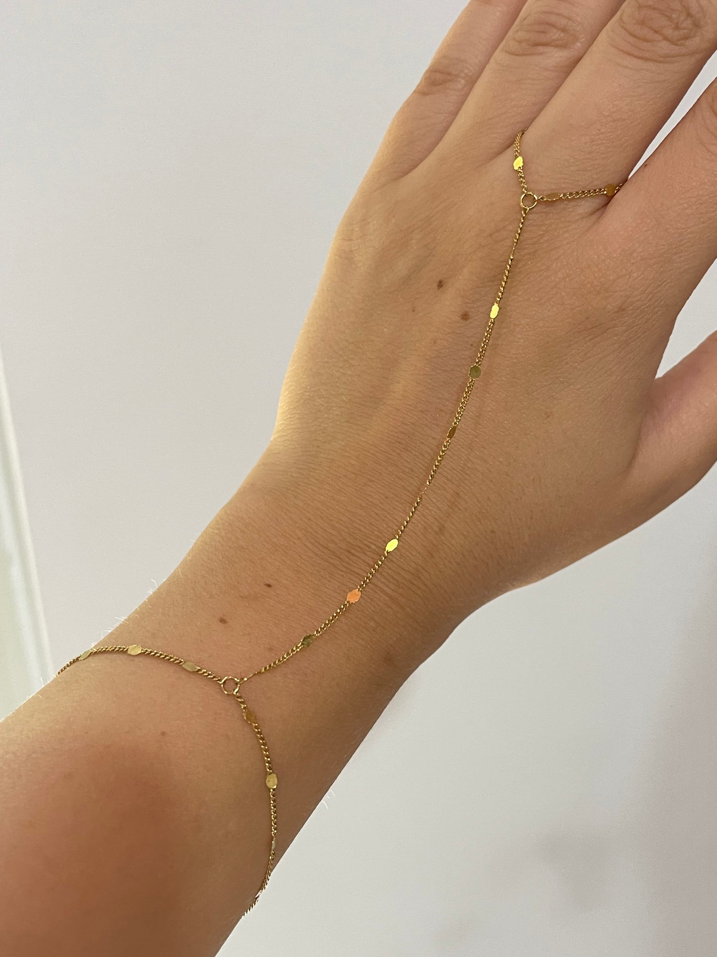Minimal Hand Chain - Stainless Steel