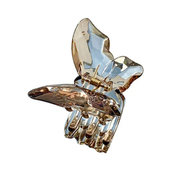 Crystal Butterfly Claw Clips