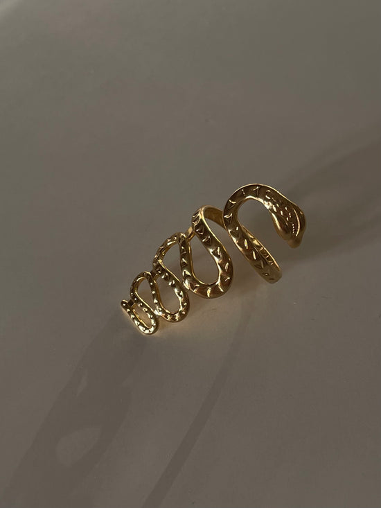 Statement Snake Ring (Stainless Steel)