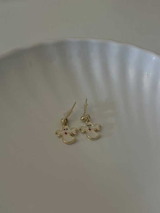 Silly Ghost Earrings