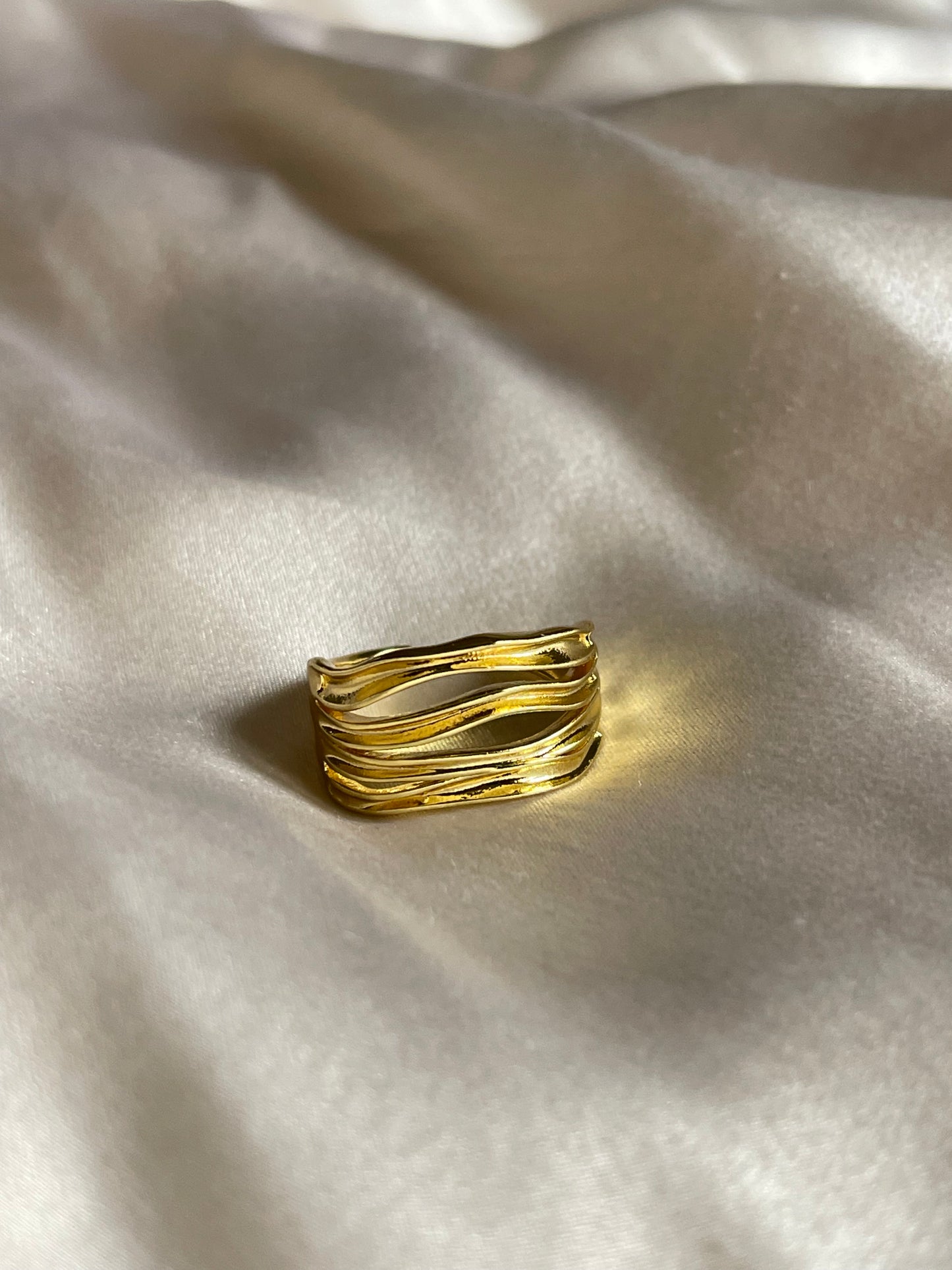 Everyday Statement Ring (Gold Plated)