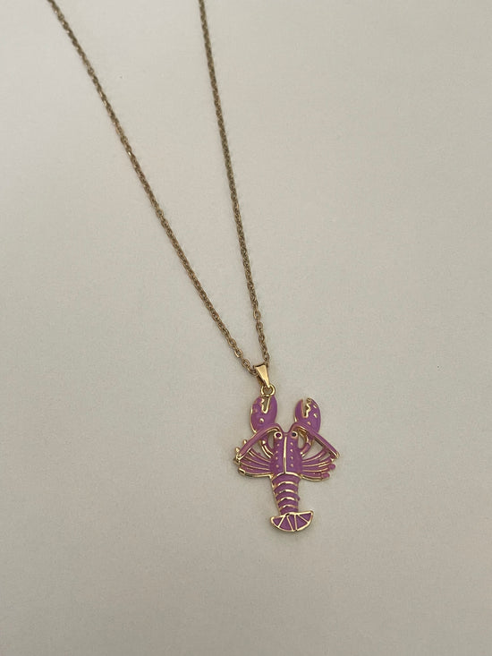 Dainty Lobster Necklace (Stainless Steel)