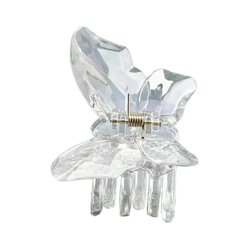 Crystal Butterfly Claw Clips