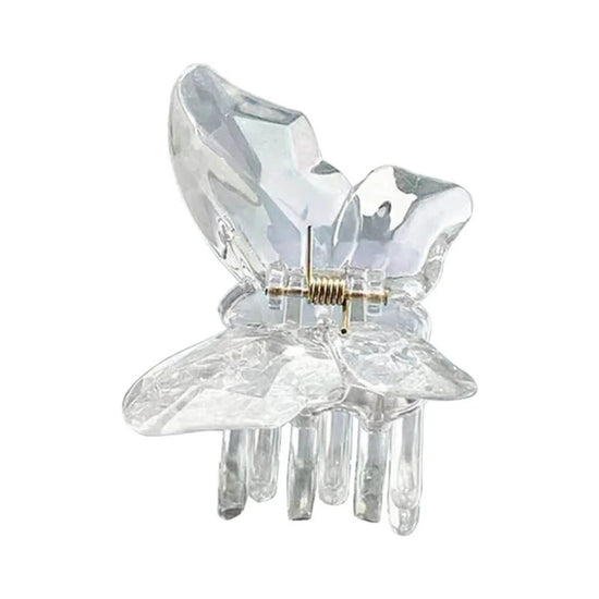 Crystal Butterfly Claw Clips