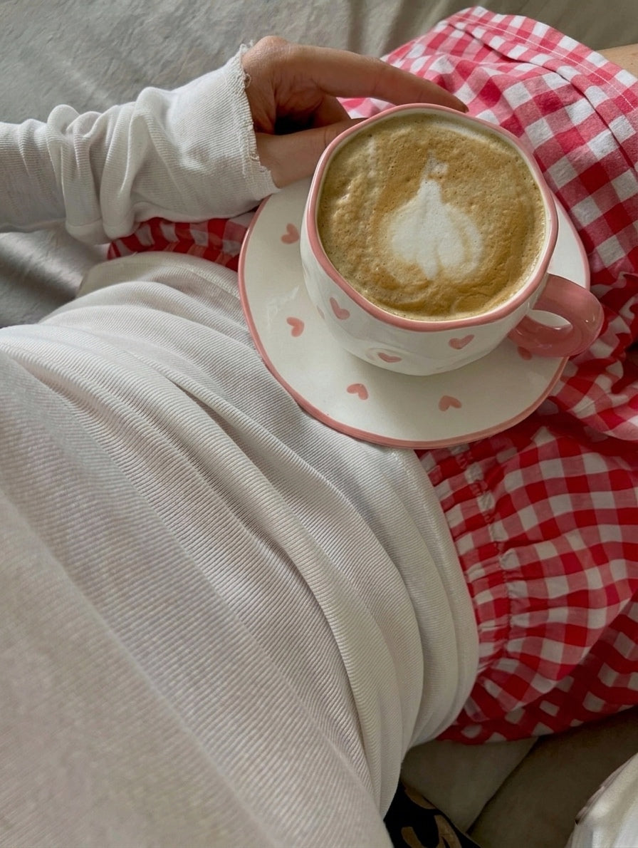 Mini Hearts Mug Set💌 (coaster included)