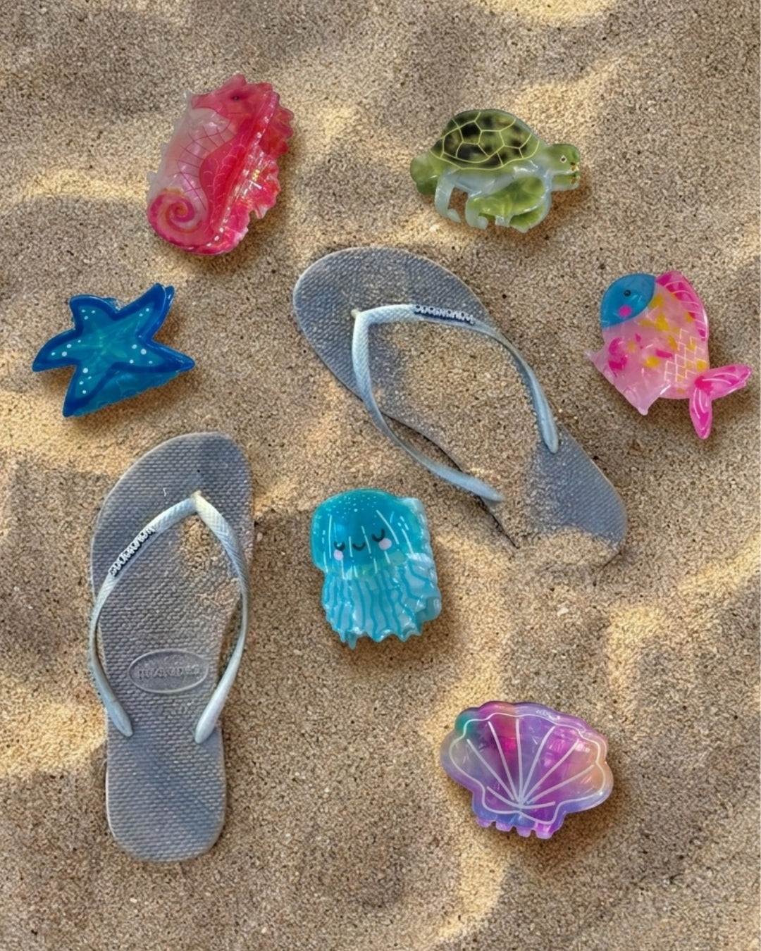 Sea Creatures Claw Clip (Midi)