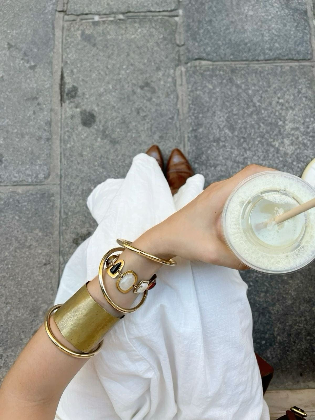 Simple Cuff Bracelet (Stainless Steel)