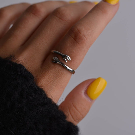 Hug Me Ring- Stainless Steel