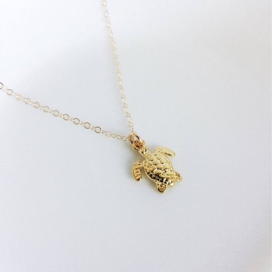 Tiny Turtle Stainless Necklace