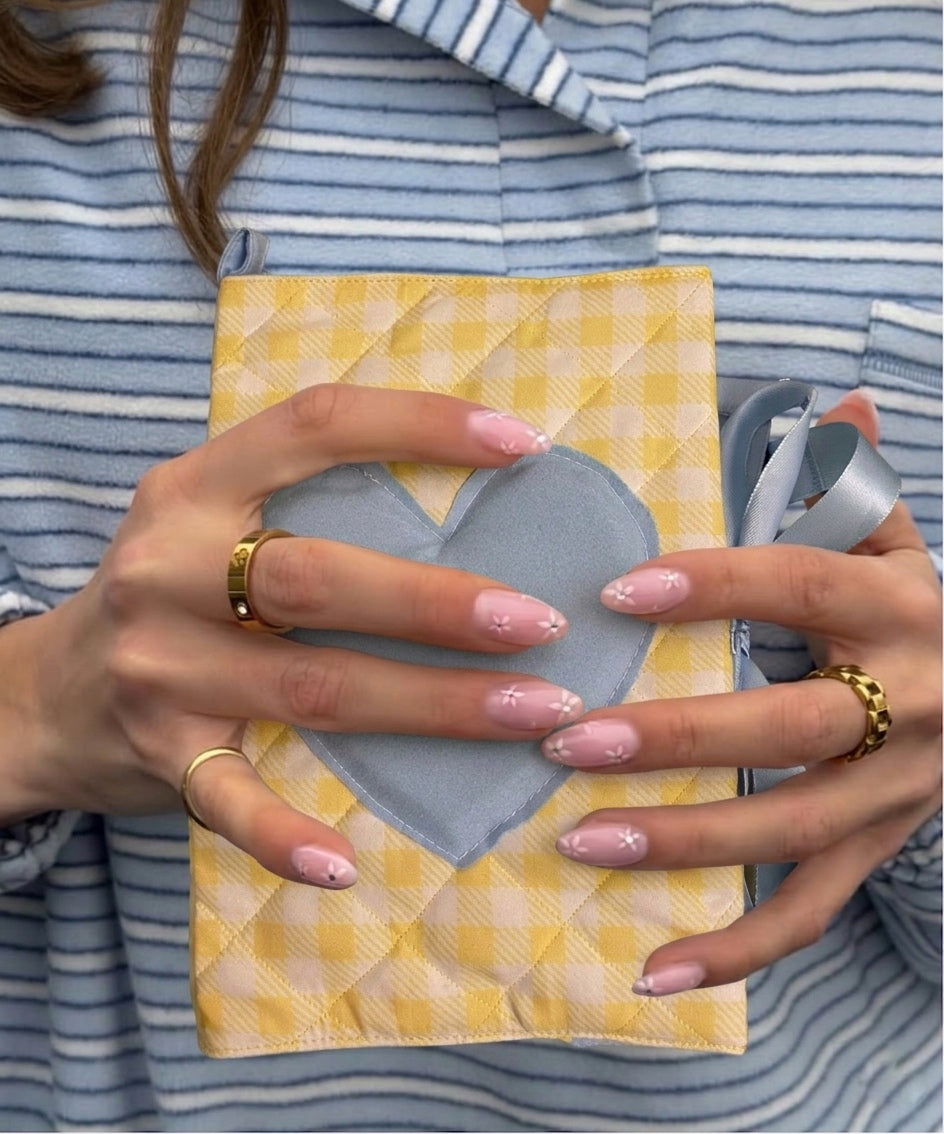 Embroidered Heart Journal Cover!💌