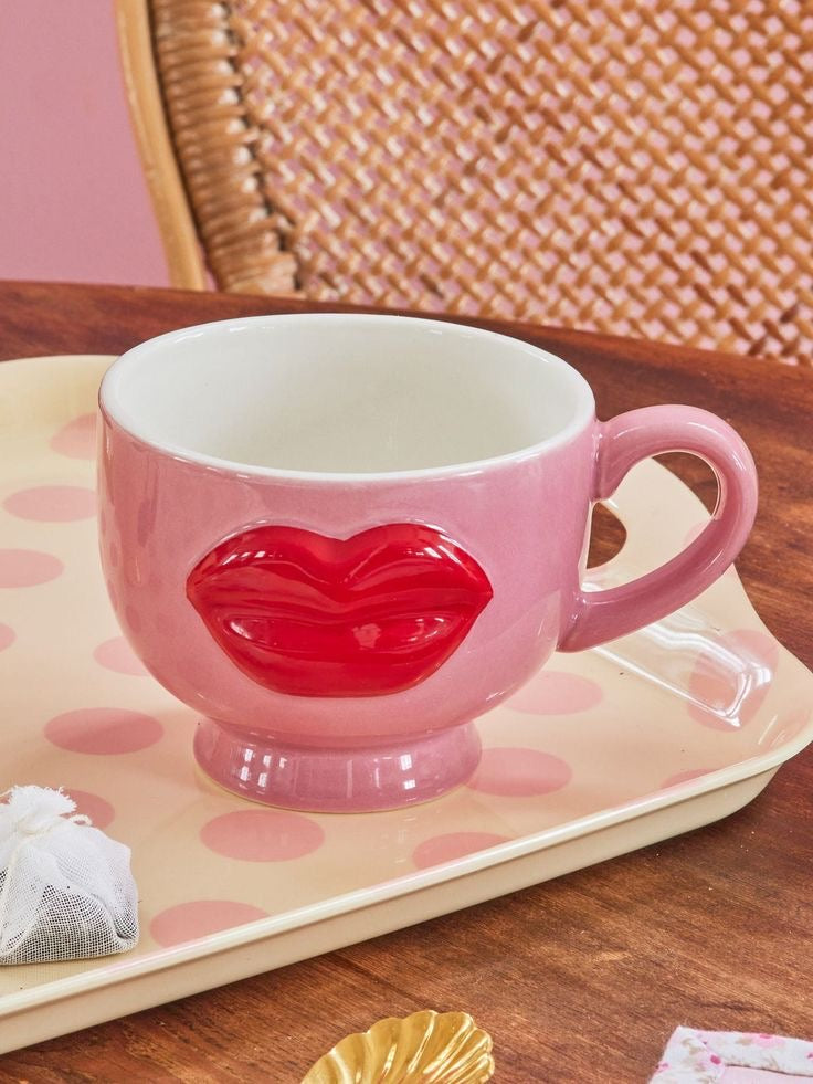 Sassy Lips Pink Mug