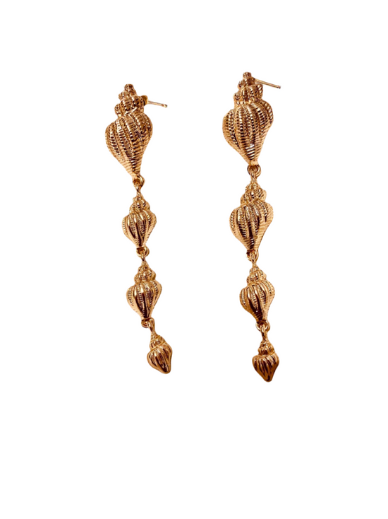 Seashell Dangle Earrings