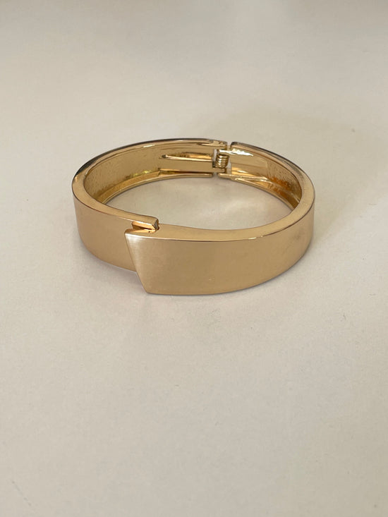 Everyday Chunky Bangle (Gold Plated)