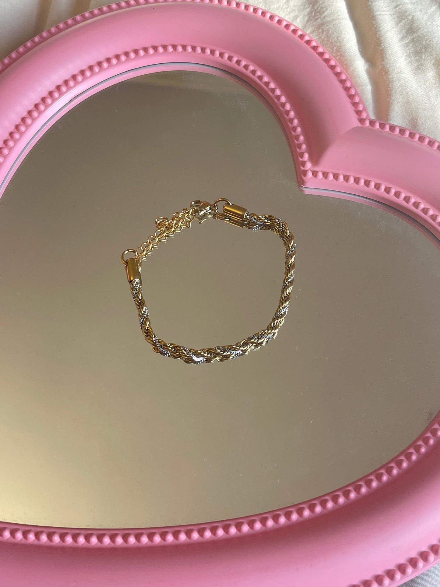 Mixed Twisted Bracelet (Stainless Steel)