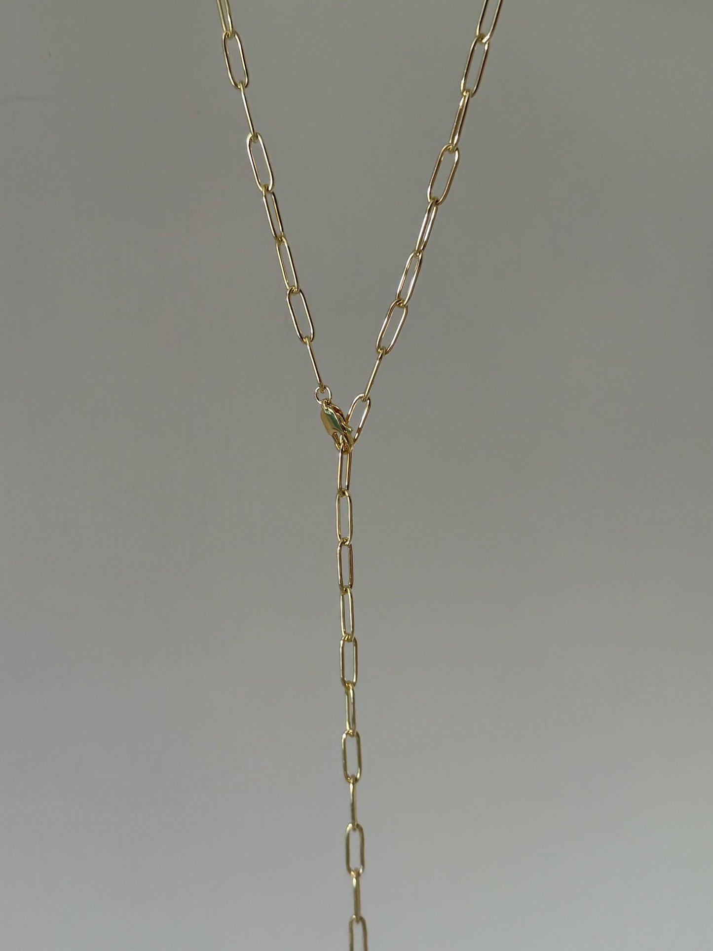 Chain Drop Necklace (Gold-Plated