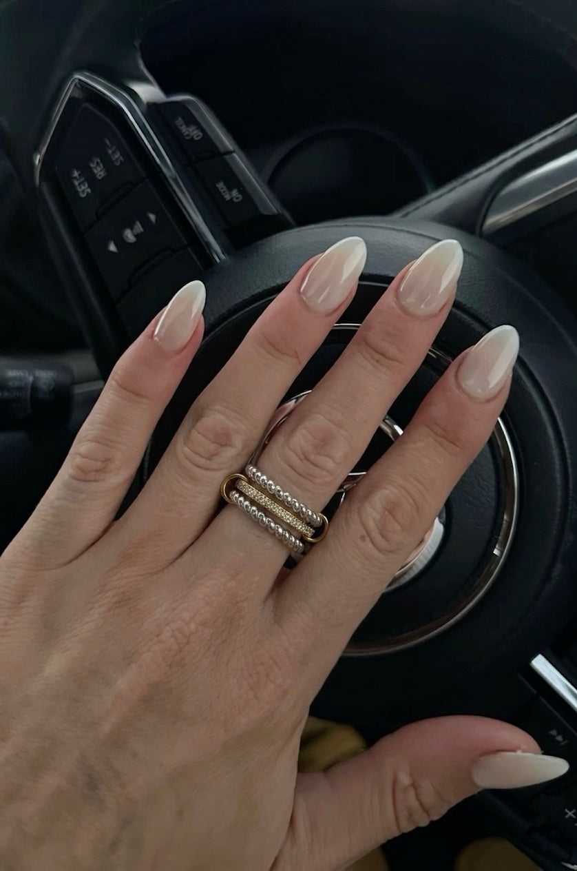Triple Layered Ring (Gold Plated)