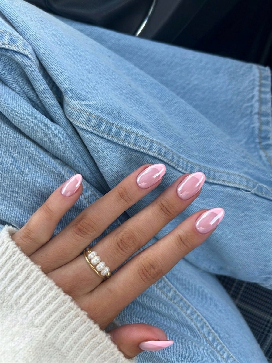Dainty Pearl Ring (Stainless Steel)