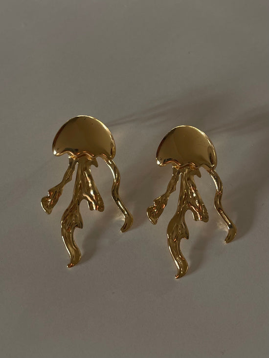 Octopus Dangle Earrings (Stainless Steel)