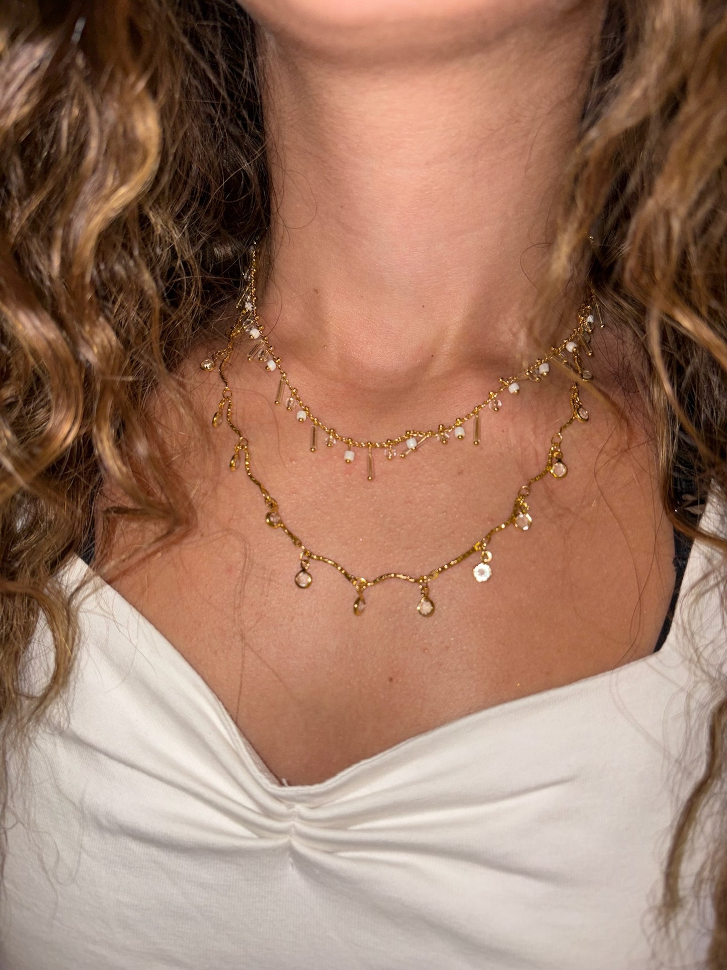 crystal choker 2.0 (gold plated)