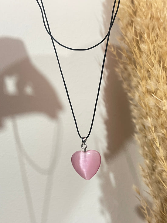 Iconic Heart Stone Necklace