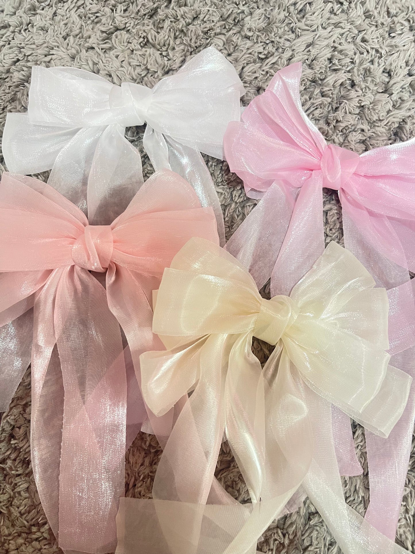 Pretty Pastel Bow Clip