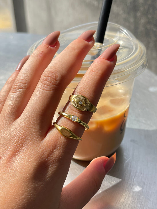 The Dainty Gold Plated Ring
