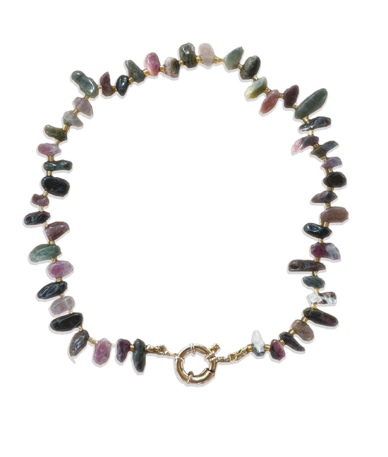 Autumn Necklace- Natural Stones