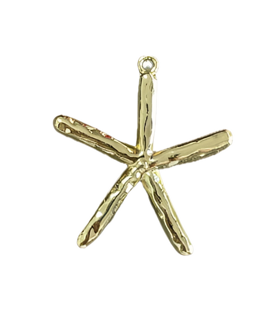 Statement Starfish Charm- Gold Plated