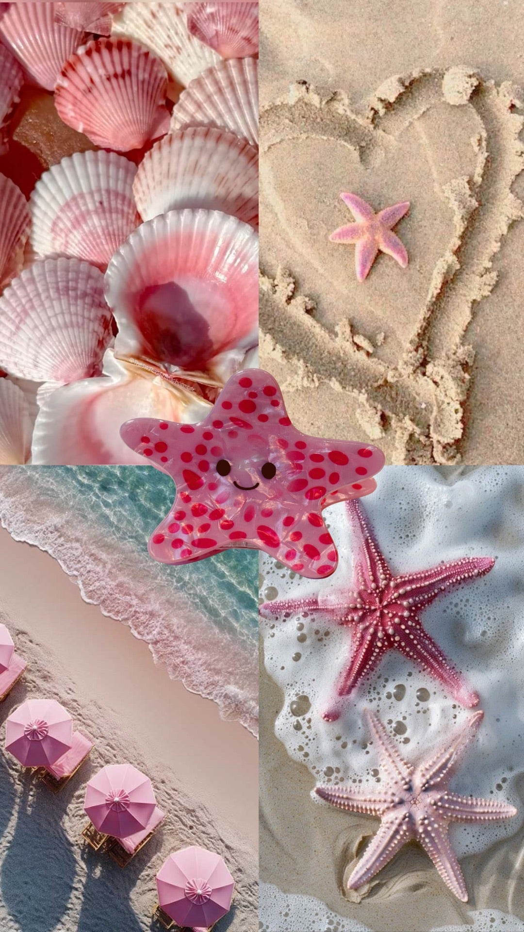 Summer Sea Claw Clip