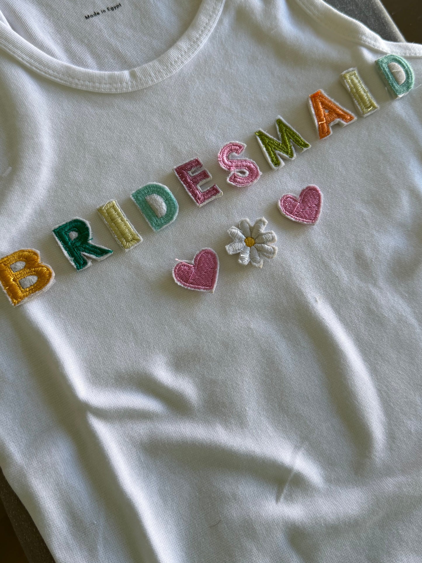 Custom Bridesmaid Tank Top (Pre-Order)