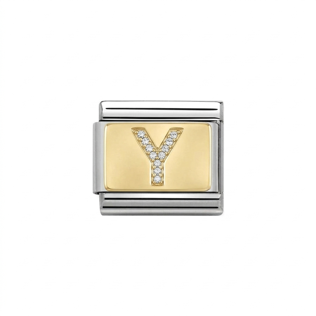 Crystal Letter - Italian Charm