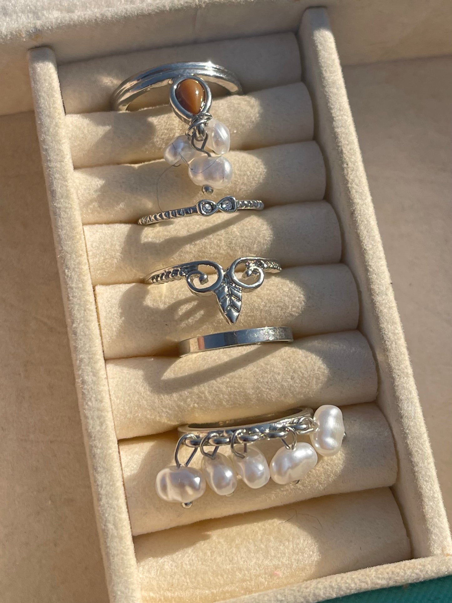 Pearly Ring Set 3.0