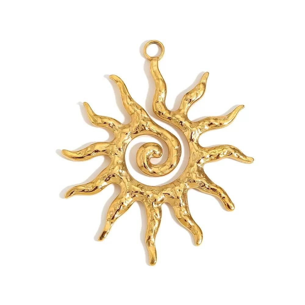 Sun Charm (Stainless Steel)