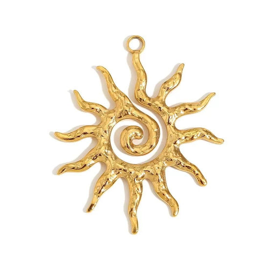 Sun Charm (Stainless Steel)